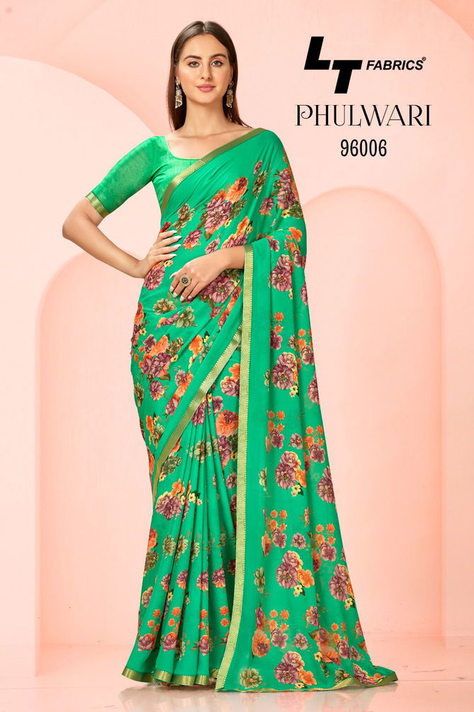 Phulwari Floral By LT Fabrics Printed Sarees Catalog